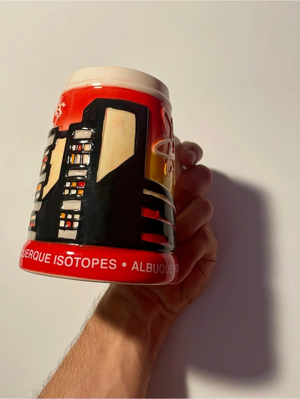 Albuquerque Isotopes Miller Lite Baseball Beer Stein - The Simpsons Inspired Mug